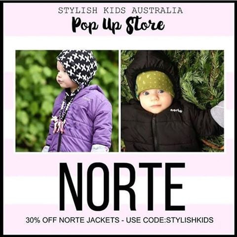 30% OFF + FREE SHIPPING on THE BEST kids jackets in Oz
